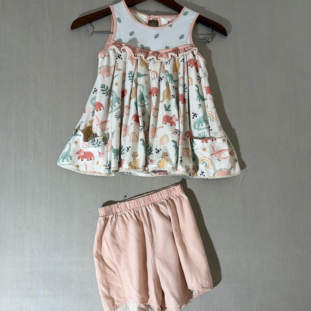 Cheeky Plum Cora Play Set in Roar size 6